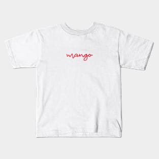 mango - Thai red - Flag color Kids T-Shirt